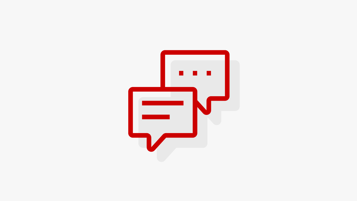 An icon of text messages.